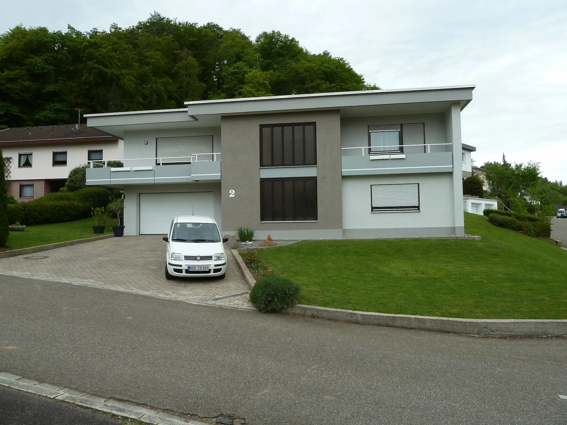 Haus in Obrigheim neu gestrichen